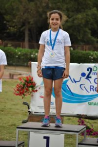 (2) GRASSO ISABELLA SUL PODIO